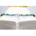 String Necklace Women Oxidized Metal Natural Multi Color Gem Stones B20